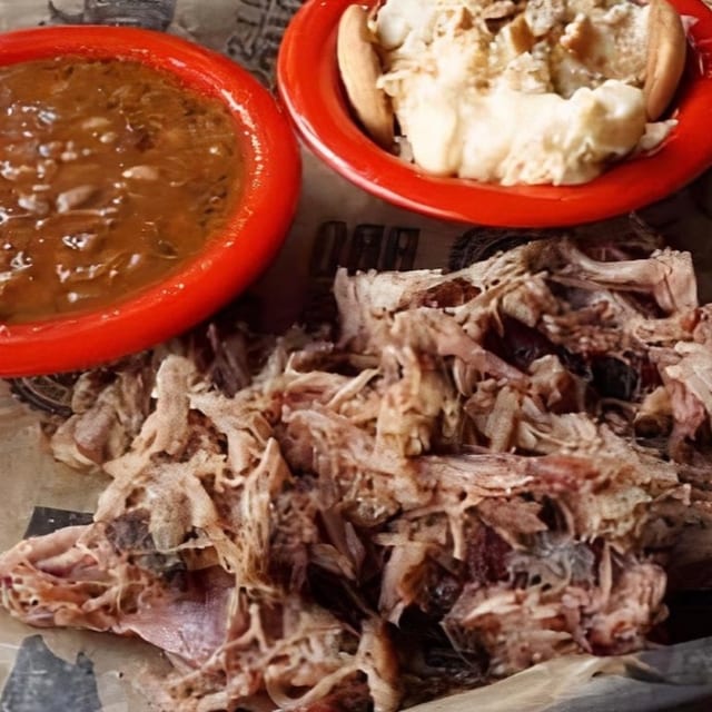 Pulled Pork Plate.