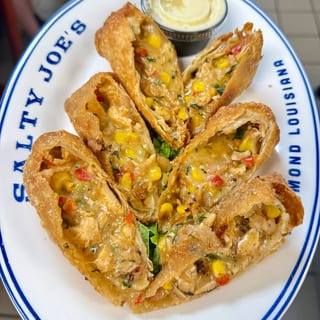 Smoked Chicken Egg Rolls
