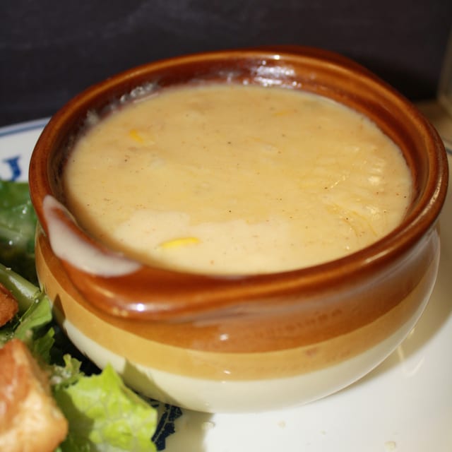 Shrimp & Corn Cup.